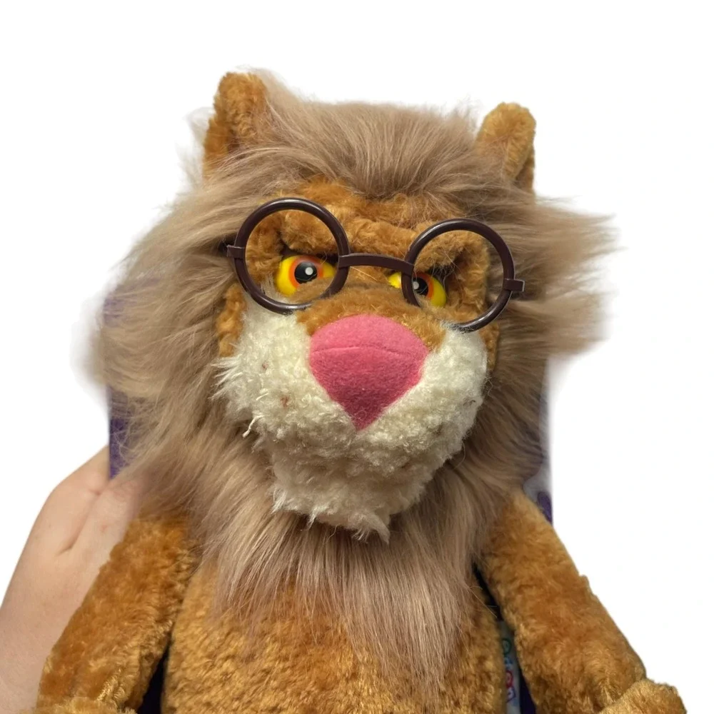 Between The Lions Theo Plush Stuffed Toy Word Wheel Educational Eden PBS